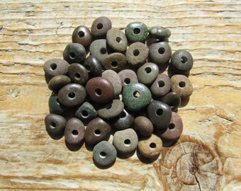 Small NATURAL STONE Beads Center Drilled Stone Beads Stone Supply 2mm