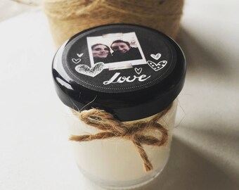 Eco-Friendly Scented Candle 80g Customized with your Picture