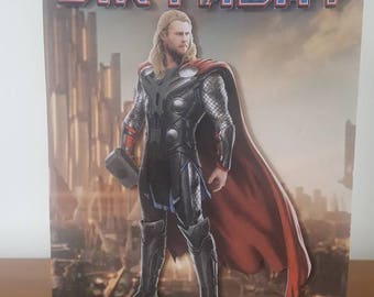 Thor Birthday Card (A5)