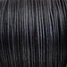 0.5mm Black Waxed Cotton Cord - String - 10 Yard Increments