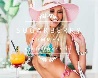 Summer Blogger Lightroom Presets Pack //SUGARBERRY// Bright Travel Lifestyle Lightroom Presets