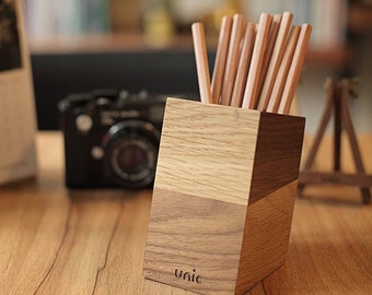 Wood Pen Holder / Cup