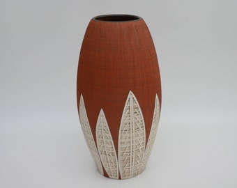 Large Mid-century Vintage Vase by Josef Duck, JD Keramik West German Pottery 1950s