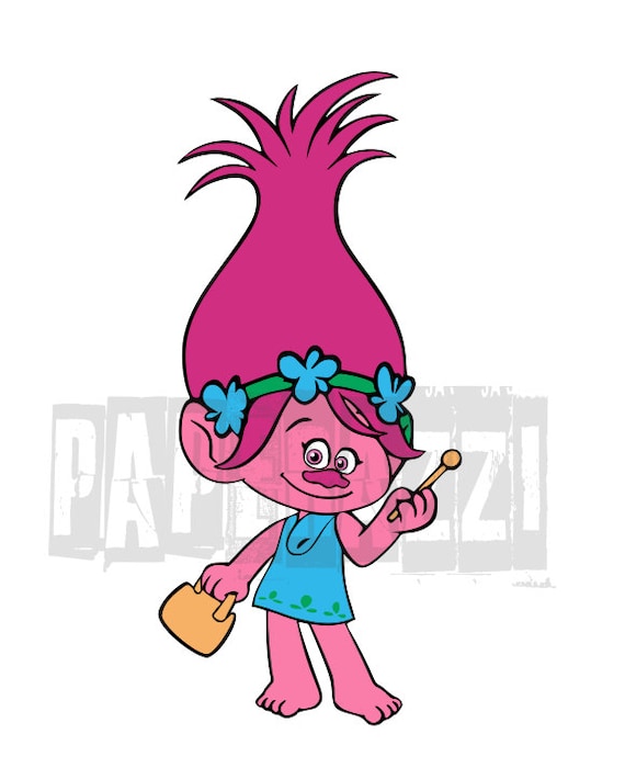 Download Trolls Poppy SVG Electronic cutting files for Cricut ...