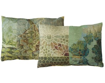 Decorative Cushion, 2 prints 1 pillow.