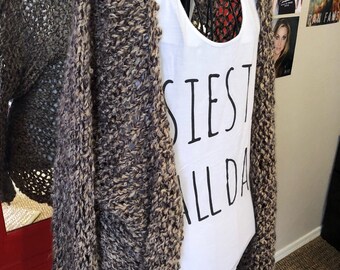 On the Road Again Slouch Sweater