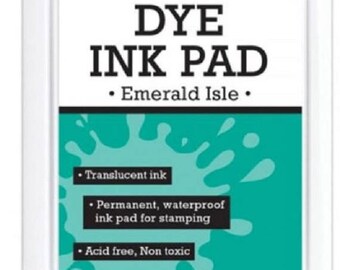 Ranger Water-based Ink, Dye Ink Pad, Emerals Isle Ink Pad