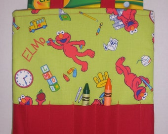 Elmo Crayon Tote