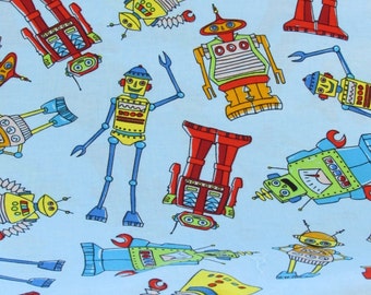 Per Yard, Robots Fabric