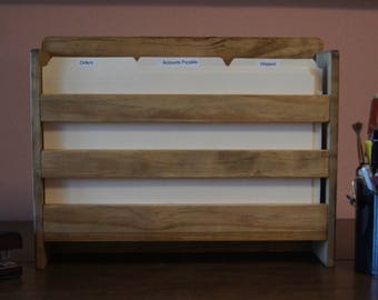OF01 - Custom-Made Wall/Table File Holder