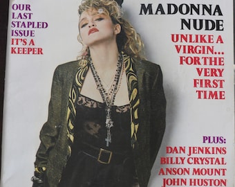 Vintage 1985 Madonna Playboy