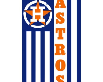 Digi-tizers Astros Logo Flag 2 SVG, Jpg, PDF cutting file, vinyl, HTV, Cricut, Cameo, Laser engraving, Plasma cutting, Vector