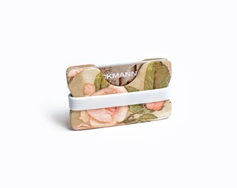 Handmade Wooden Wallet Credit Card Holder Decoupage