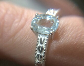 Aquamarine Ring