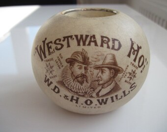RARE WESTWARD HO Match holder/striker by W D & H O Wills c.1910