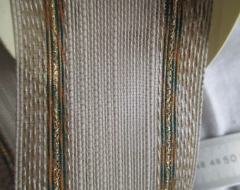 7 m Golden beige Ribbon