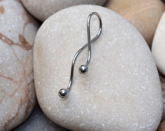 BELLY BUTTON JEWELRY // Belly Button Rings 16g - Belly Barbell - Navel Jewelry - Belly Piercing - Belly Ring Hoop - Small Navel Ring