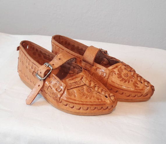 Beautiful Kierpce Traditional Polish folk costume shoes for
