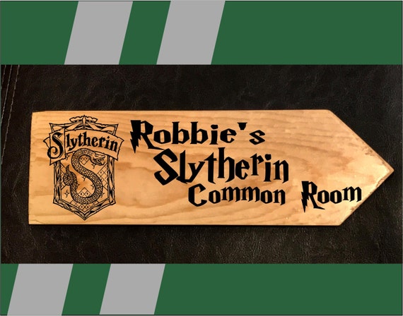 Slytherin Common Room Sign