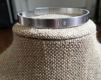 God is Love cuff