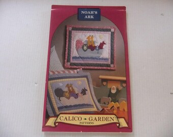 Noah's Ark Quilt Pattern/Calico Garden Patterns/Vintage Pattern