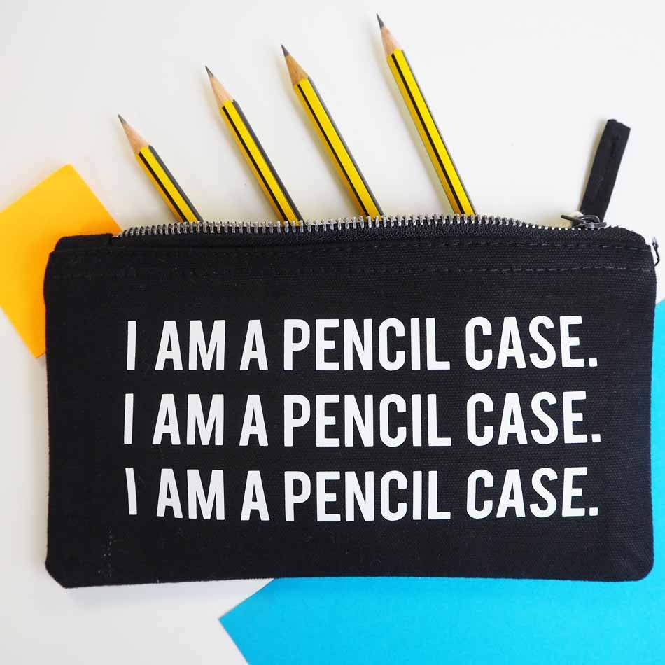 I Am A Pencil Case Slogan Pencil Case Thank you Teacher