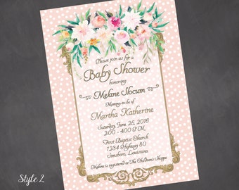 Elegant baby shower | Etsy