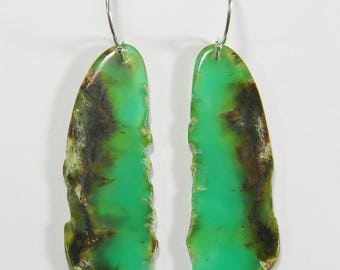 Chrysoprase Earrings