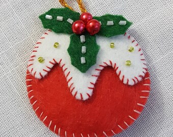Christmas Tree Ornament, Fully Hand-Made Christmas Decoration