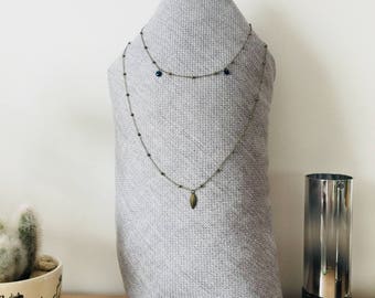 Double necklace Bime