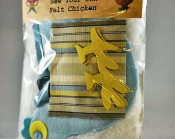 Sew Your Own Felt Chicken