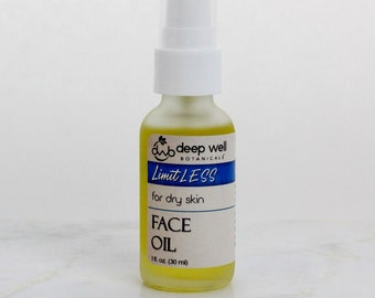 Face Oil | "LimitLESS" | Facial Moisturizer | Dry Skin | Charity