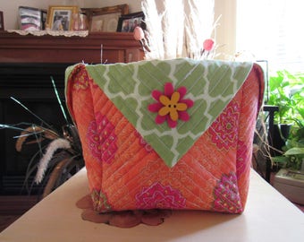 Handmade Quilted Basket #920172