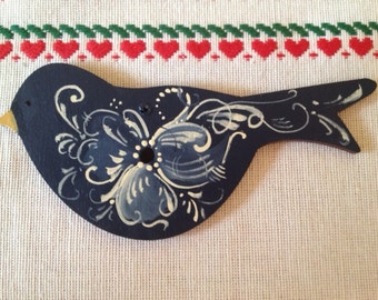 Norwegian Blue Bird Ornament