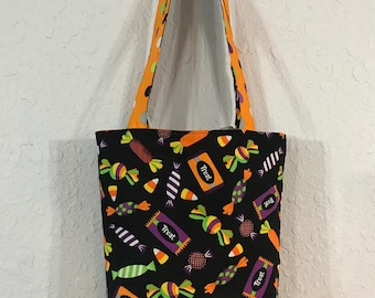 Halloween Trick or Treat Bag / Candy Bag / Candy Spider Web