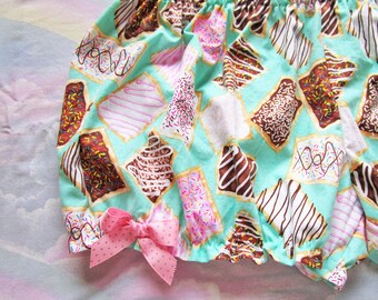 Lolita bloomers, Pop Tart rave shorts toaster pastry breakfast clothing gothic lolita size S M L XL