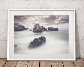 Ocean Print Large Wall Art Print, Digital Prints, Ocean Photography Nautical Decor Coastal Printable Art Coastal Prints Instant Download