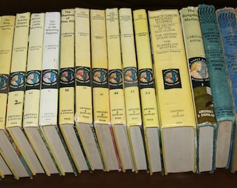 Lots of Nancy Drew Books by Carolyn Keene, Ruth Fielding at Lighthouse Point by Alice B. Emerson, Under the Lilacs by Louisa May Alcott
