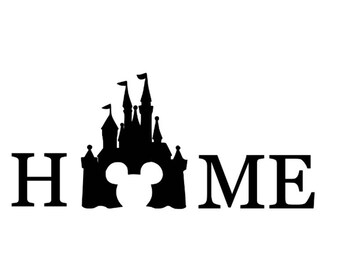 Free Free 235 Disney Castle Home Svg SVG PNG EPS DXF File