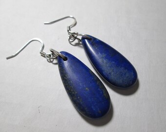 Earrings... Lapis dangles....