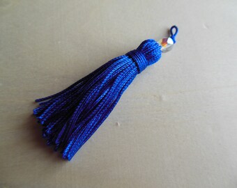 Tassel has blue bead 3136