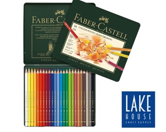Polychromos Colored Pencil Set. 24 Color Pencils by Faber-Castell