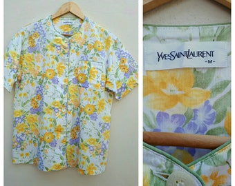 Vintage Yves Saint Laurent Top Size M