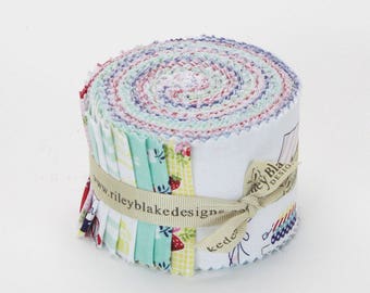 Riley Blake Designs, Rolie Polie - Vintage Market by Tasha Noel