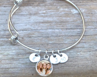 3 best friend bracelet, 3 friendship bangle, personalized name friendship