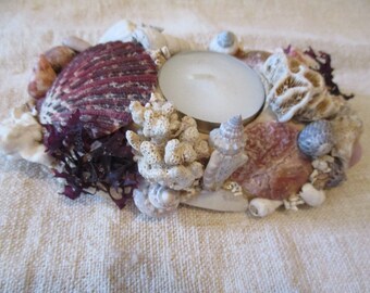 Decorative candle holder sea