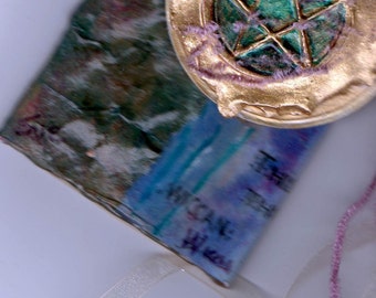 original aceo collage Wiccan Circle