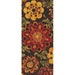 Red Tapestry Peyote Cuff Beaded Bracelet Pattern