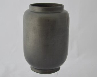 Vintage Lama Oaxaca Black Clay Vase