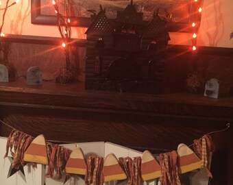Halloween Garland - Candy Corn